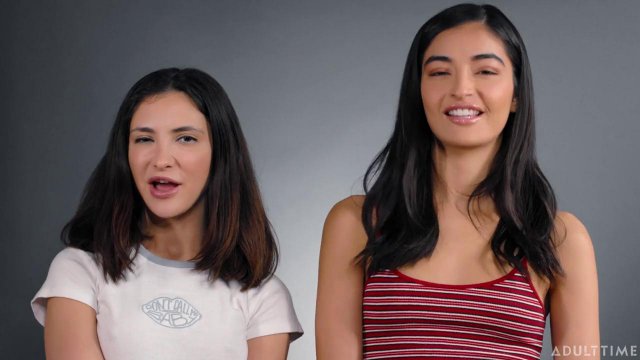 Превью Две стройные брюнетки с особой страстью лижут пилотки друг другу № 35794